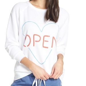 Open Heart Cozy Sweatshirt